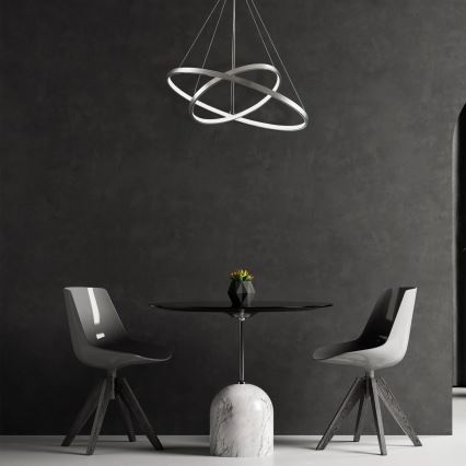 LED Hanglamp aan een koord LEA LED/35W/230V 4000K diameter 60 cm mat chroom