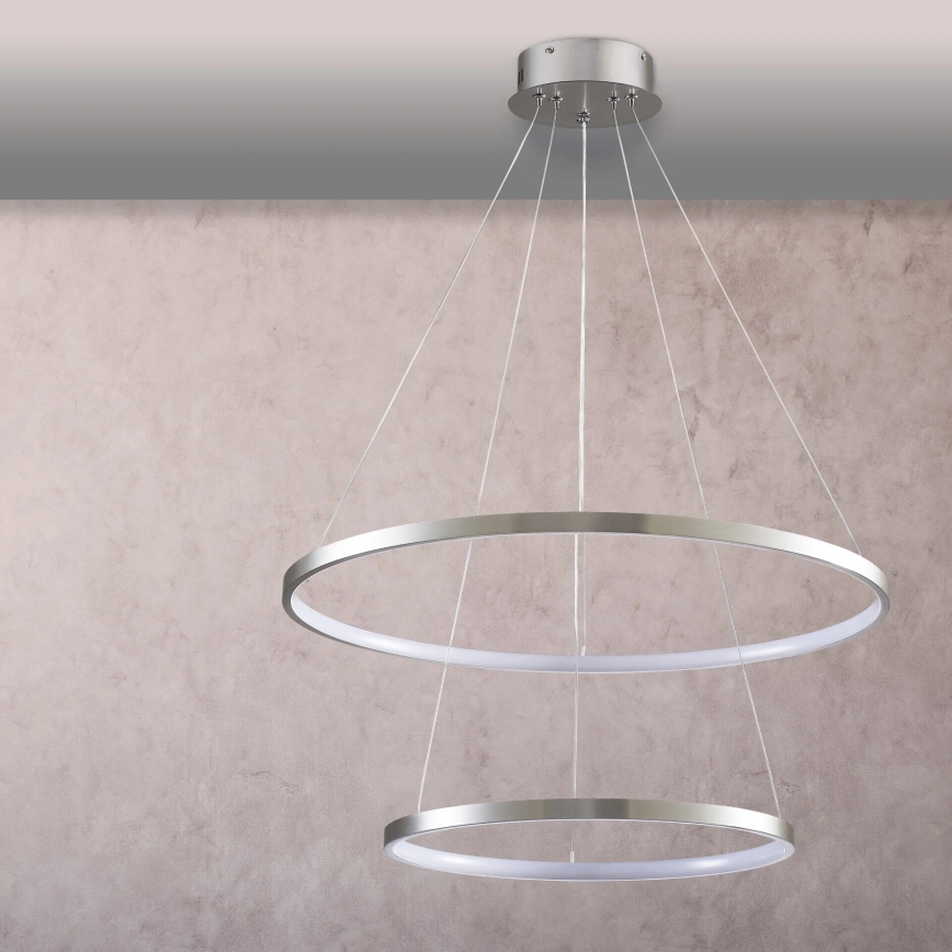 LED Hanglamp aan een koord LEA LED/35W/230V 4000K diameter 60 cm mat chroom