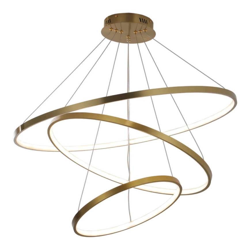 LED Hanglamp aan een koord LEA LED/60W/230V 4000K diameter 80 cm goud