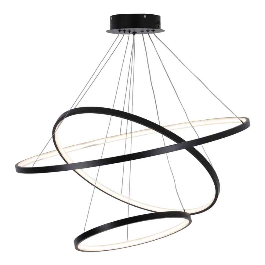 LED Hanglamp aan een koord LEA LED/60W/230V 4000K diameter 80 cm zwart