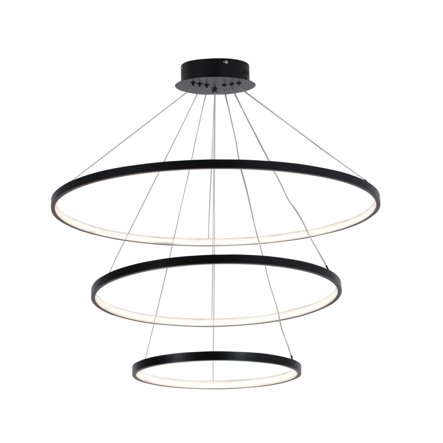 LED Hanglamp aan een koord LEA LED/60W/230V 4000K diameter 80 cm zwart