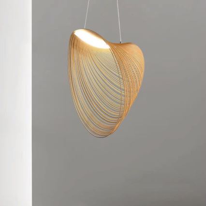 LED Hanglamp aan een koord LED/10W/230V 3000K beige