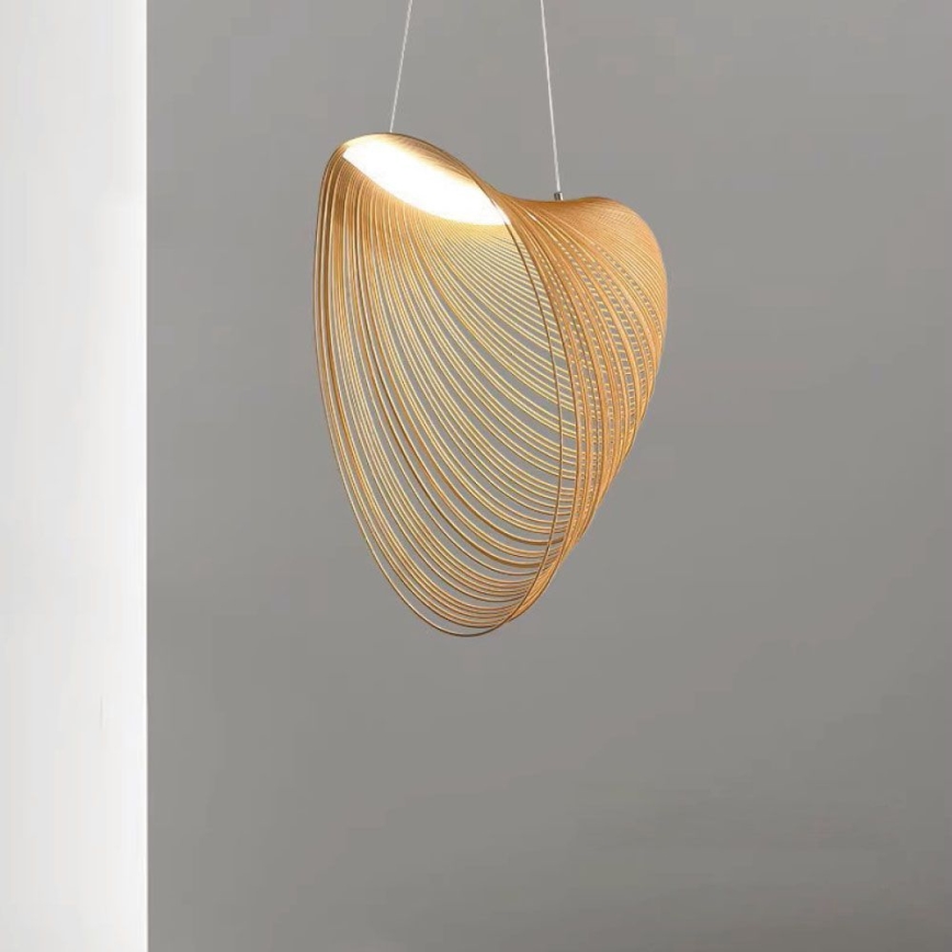LED Hanglamp aan een koord LED/10W/230V 3000K beige