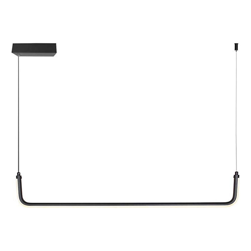 LED Hanglamp aan een koord LED/12W/230V 4000K 90 cm zwart