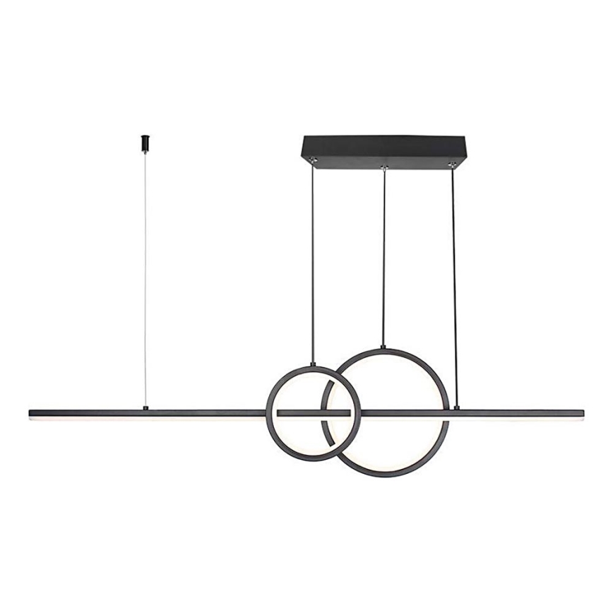 LED Hanglamp aan een koord LED/15W/230V 4000K 80 cm zwart