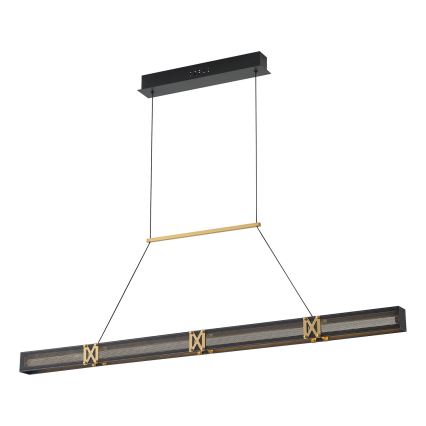 LED Hanglamp aan een koord LED/21W/230V 3000K 45x120 cm