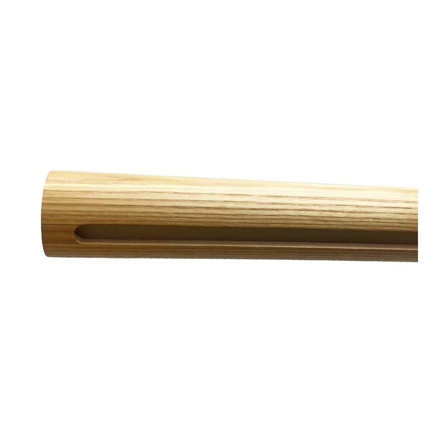 LED Hanglamp aan een koord LED/22W/230V 4000K 120 cm essehout/massief hout