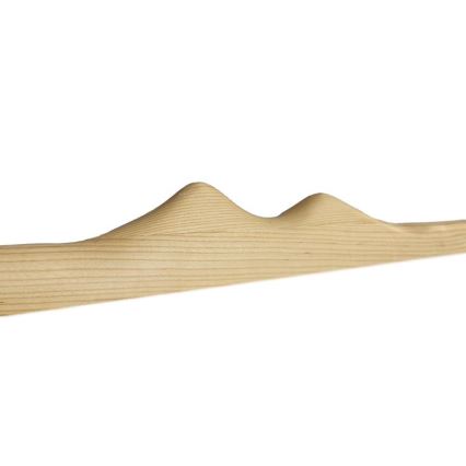 LED Hanglamp aan een koord LED/22W/230V 4000K 120 cm essehout/massief hout