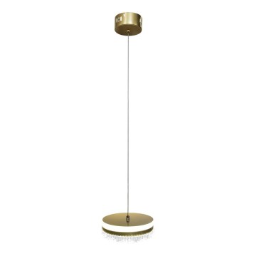 LED Hanglamp aan een koord LED/25W/230V diameter 20 cm goud