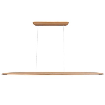 LED Hanglamp aan een koord LED/26W/230V 4000K 150 cm beuken/massief hout