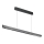 LED Hanglamp aan een koord LED/36W/230V 3000/4000/6400K antraciet