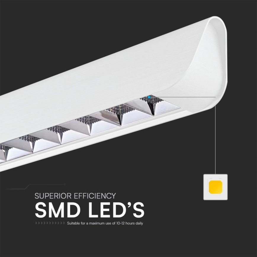 LED Hanglamp aan een koord LED/36W/230V 3000/4000/6400K wit