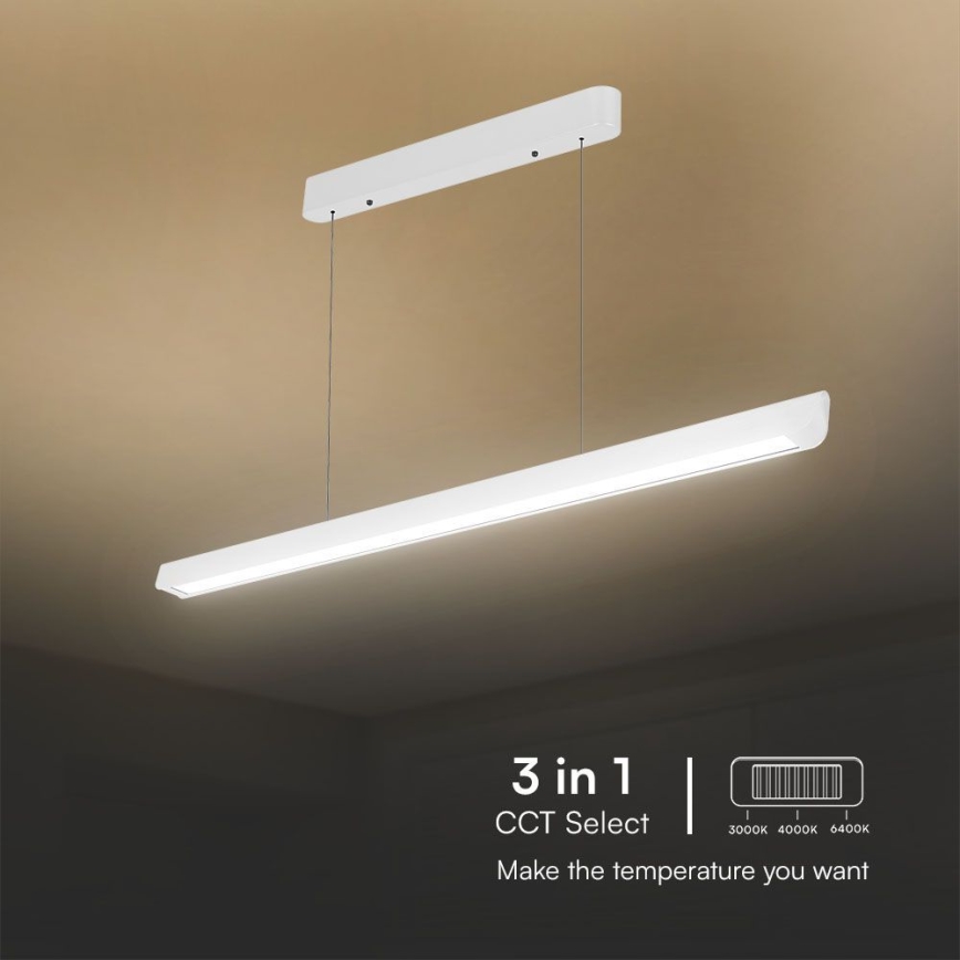 LED Hanglamp aan een koord LED/36W/230V 3000/4000/6400K wit