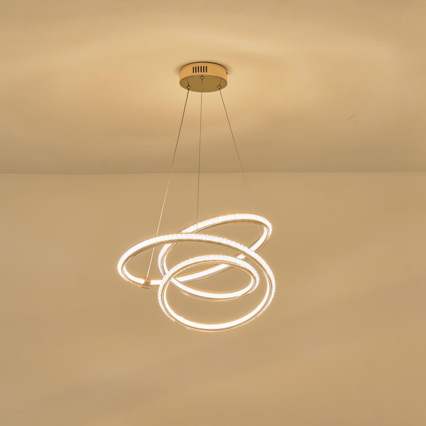 LED Hanglamp aan een koord LED/38W/230V 3000K 50x50 cm