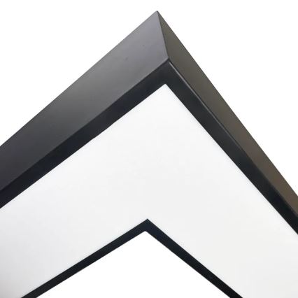 LED Hanglamp aan een koord LED/70W/230V 4000K 100x100 cm zwart