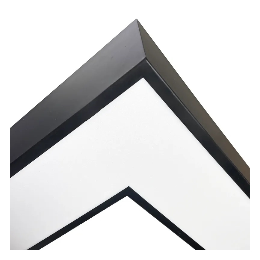 LED Hanglamp aan een koord LED/70W/230V 4000K 100x100 cm zwart