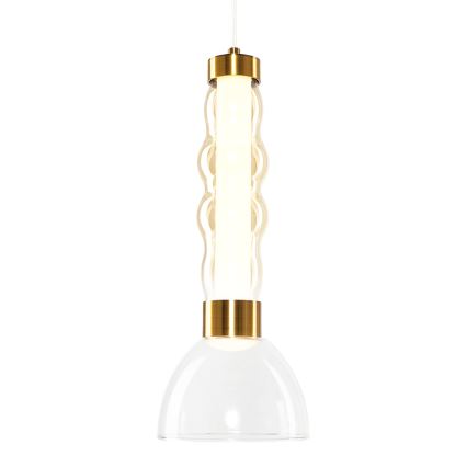 LED Hanglamp aan een koord LUCCO LED/13W/230V diameter 15 cm goud
