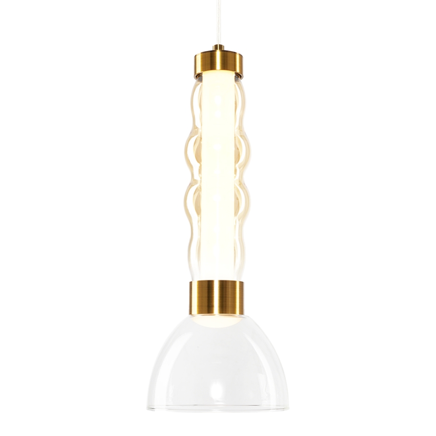 LED Hanglamp aan een koord LUCCO LED/13W/230V diameter 15 cm goud