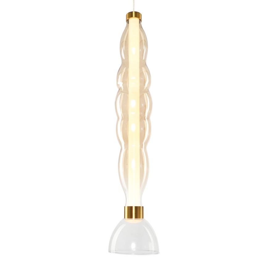 LED Hanglamp aan een koord LUCCO LED/18W/230V diameter 15 cm goud
