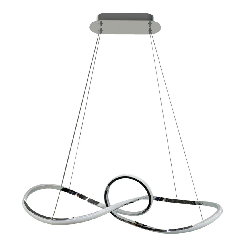 LED Hanglamp aan een koord MARCO LED/42W/230V glanzend chroom
