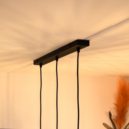 LED Hanglamp aan een koord MERCURE 3xE27/15W/230V