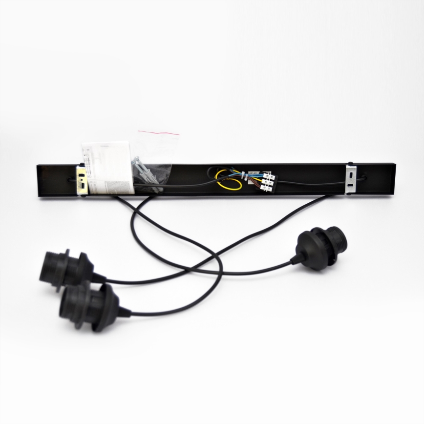 LED Hanglamp aan een koord MERCURE 3xE27/15W/230V