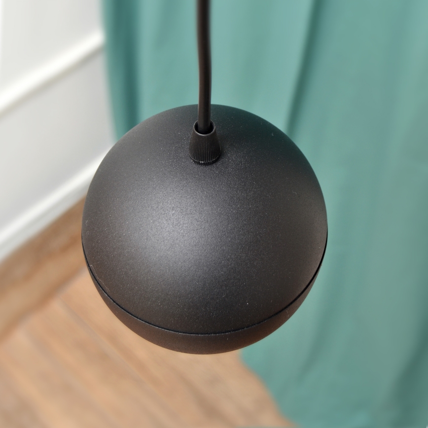 LED Hanglamp aan een koord MIDWAY 4xGU10/4,8W/230V zwart