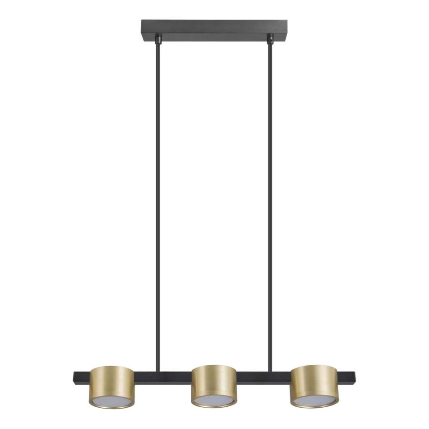 LED Hanglamp aan een koord MIRELLA 3xGX53/6W/230V goud/zwart