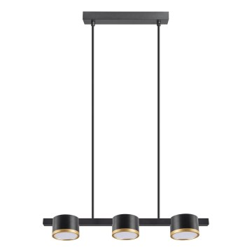 LED Hanglamp aan een koord MIRELLA 3xGX53/6W/230V zwart