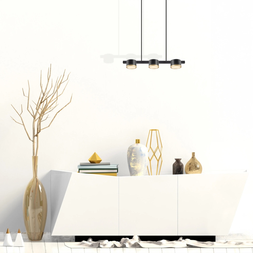 LED Hanglamp aan een koord MIRELLA 3xGX53/6W/230V zwart