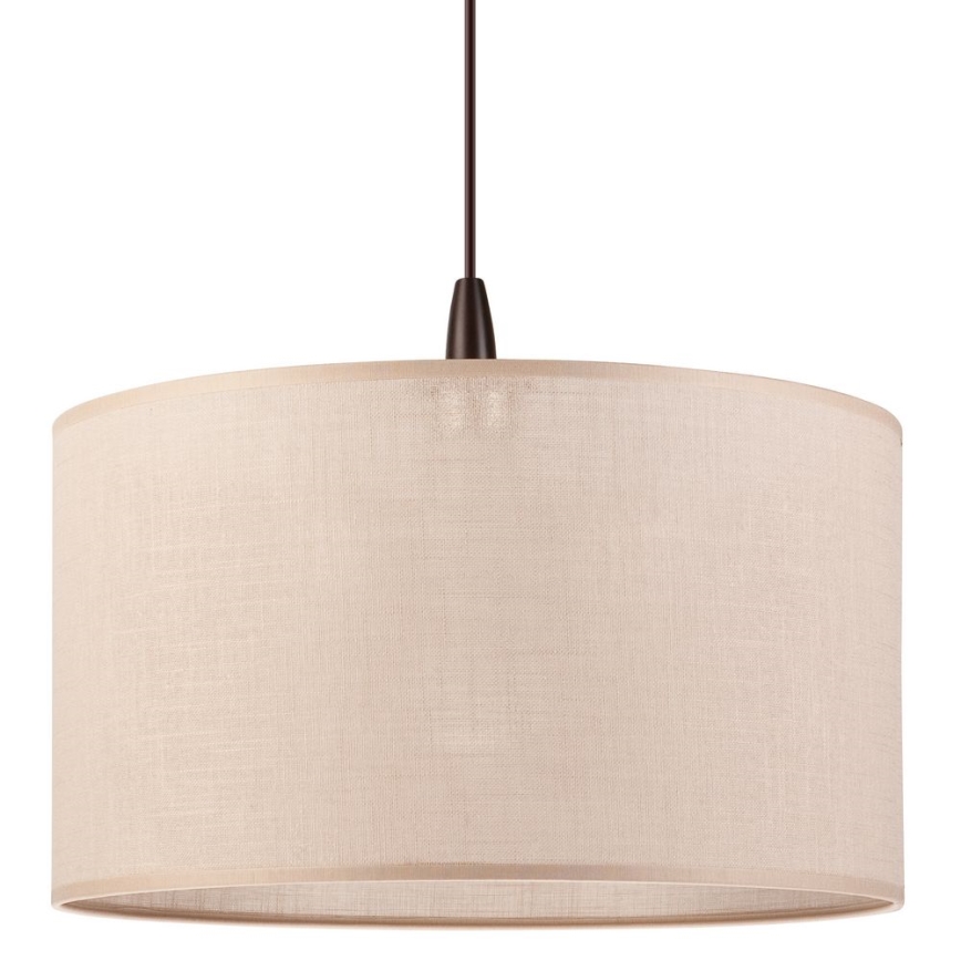 LED Hanglamp aan een koord NOEL 1xE27/60W/230V beige