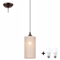 LED Hanglamp aan een koord NOEL MINI 1xE27/60W/230V beige