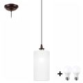 LED Hanglamp aan een koord NOEL MINI 1xE27/60W/230V wit