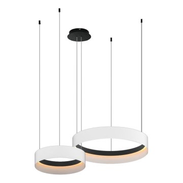 LED Hanglamp aan een koord ORBITA LED/72W/230V wit/zwart