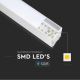 LED Hanglamp aan een koord SAMSUNG CHIP LED/40W/230V 6400K wit