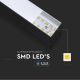 LED Hanglamp aan een koord SAMSUNG CHIP LED/40W/230V 6400K zwart