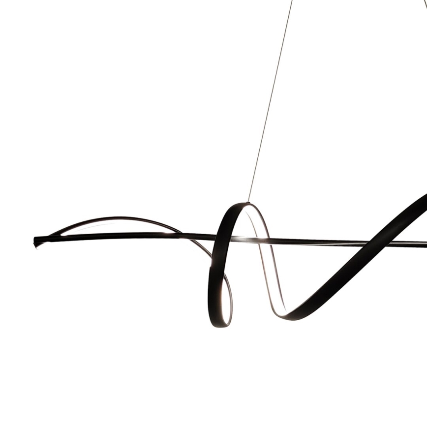 LED Hanglamp aan een koord SASH LED/36W/230V zwart