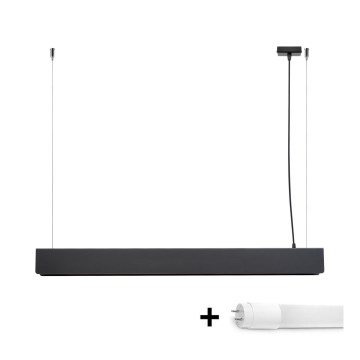 LED Hanglamp aan een koord SPARK 1xG13/8,5W/230V zwart