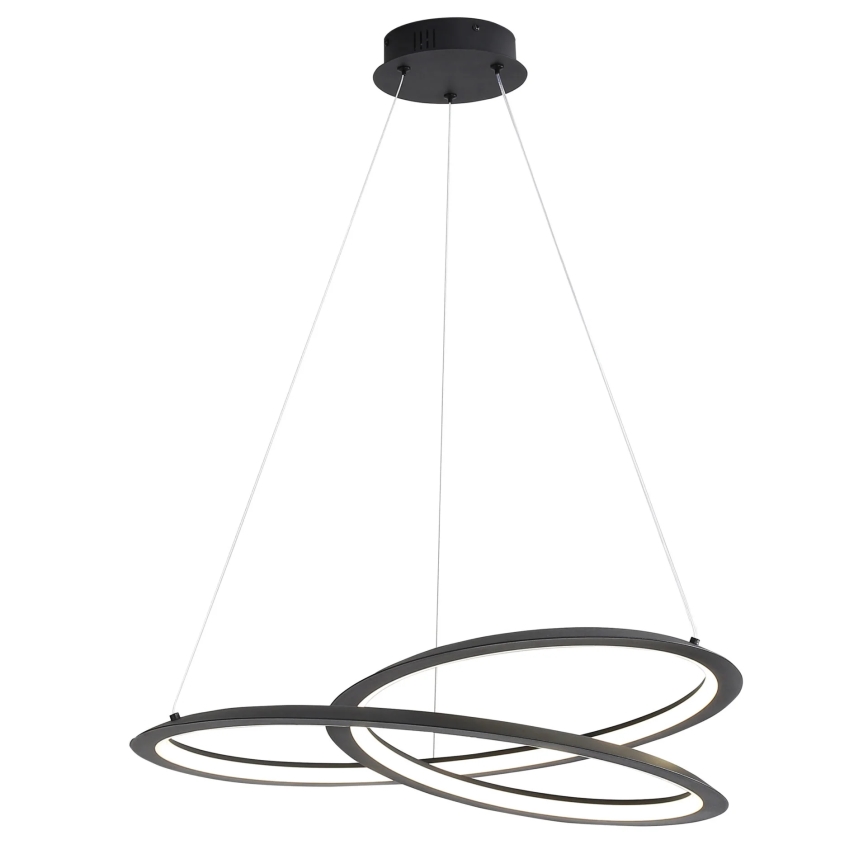 LED Hanglamp aan een koord TANGO LED/44W/230V 4000K diameter 60 cm zwart