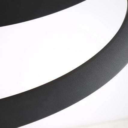 LED Hanglamp aan een koord TANGO LED/44W/230V 4000K diameter 60 cm zwart