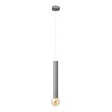 LED Hanglamp aan een koord TUBA 1xGU10/20W/230V grijs