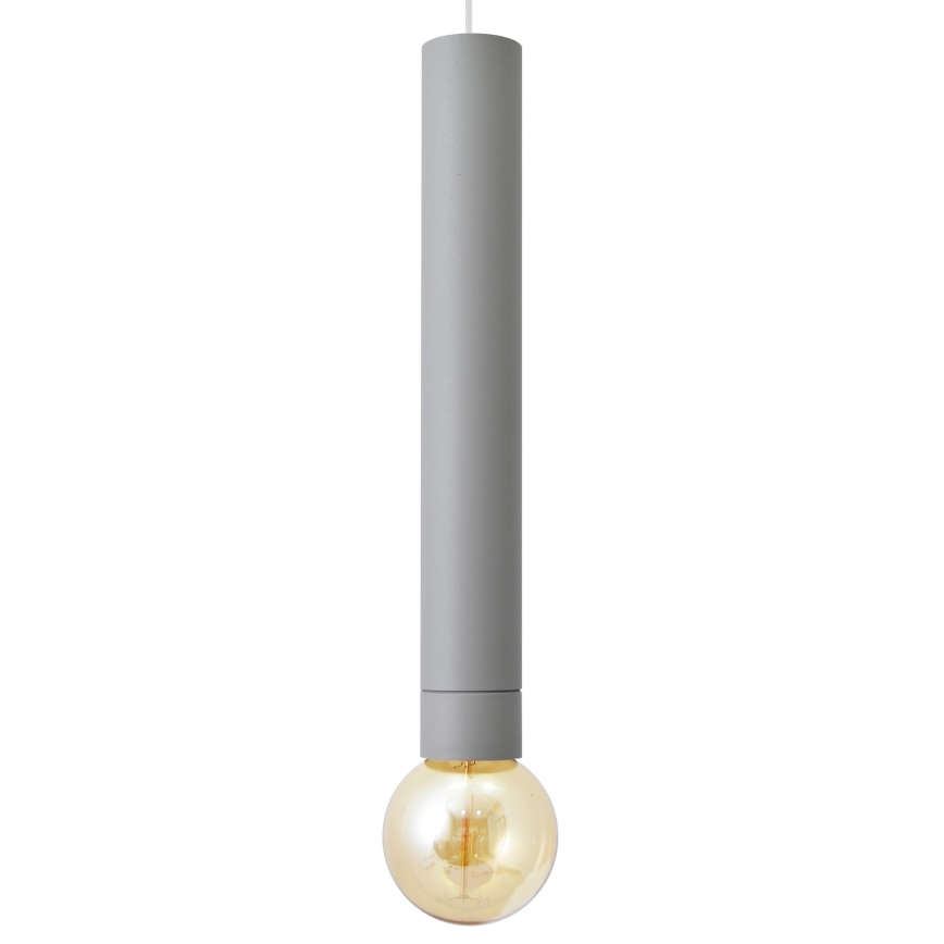 LED Hanglamp aan een koord TUBA 1xGU10/20W/230V grijs