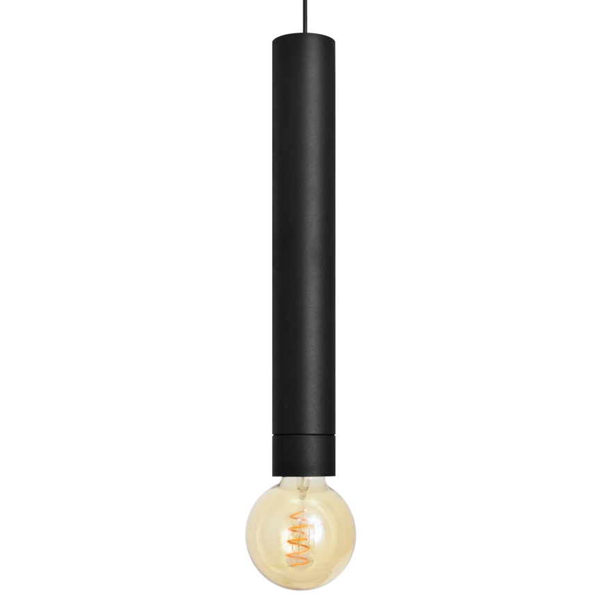 LED Hanglamp aan een koord TUBA 1xGU10/20W/230V zwart