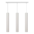 LED Hanglamp aan een koord TUBA 3xGU10/4,8W/230V wit