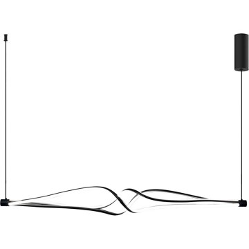 LED Hanglamp aan een koord TWISTER LED/56W/230V zwart