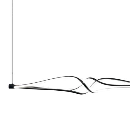 LED Hanglamp aan een koord TWISTER LED/56W/230V zwart
