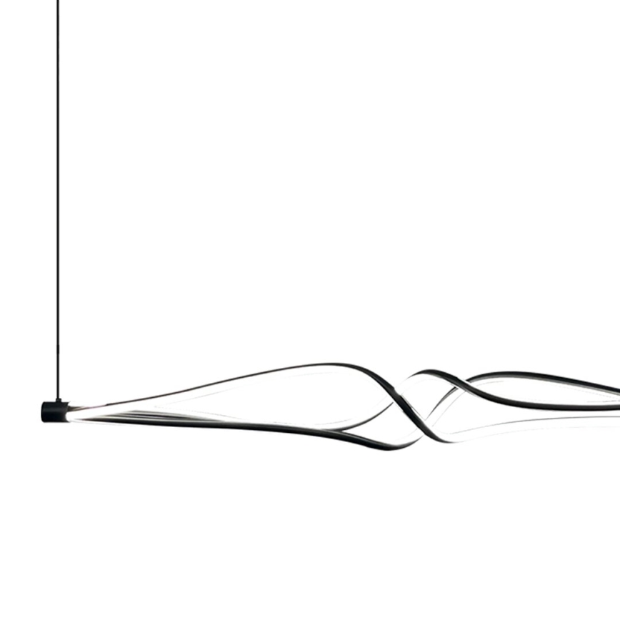 LED Hanglamp aan een koord TWISTER LED/56W/230V zwart