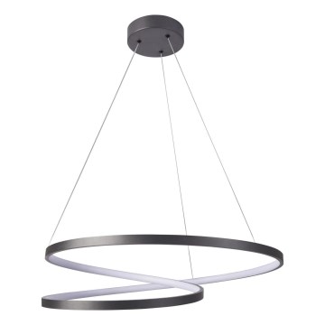 LED Hanglamp aan een koord ZEFIRA LED/52W/230V 4000K diameter 60 cm antraciet