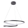 LED Hanglamp aan een koord ZEFIRA LED/52W/230V 4000K diameter 60 cm antraciet