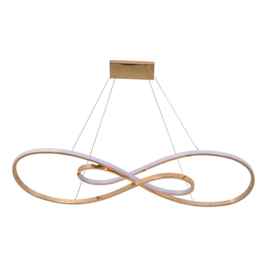 LED Hanglamp aan een koord ZUMBA LED/50W/230V goud